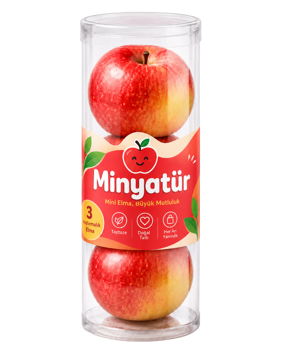 Minyatür Elma® Taptaze Atıştırmalık Paketi