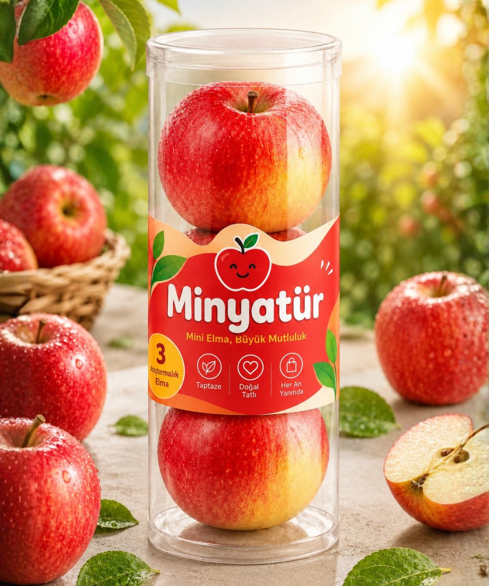 Minyatür Elma® Taptaze Atıştırmalık Paketi