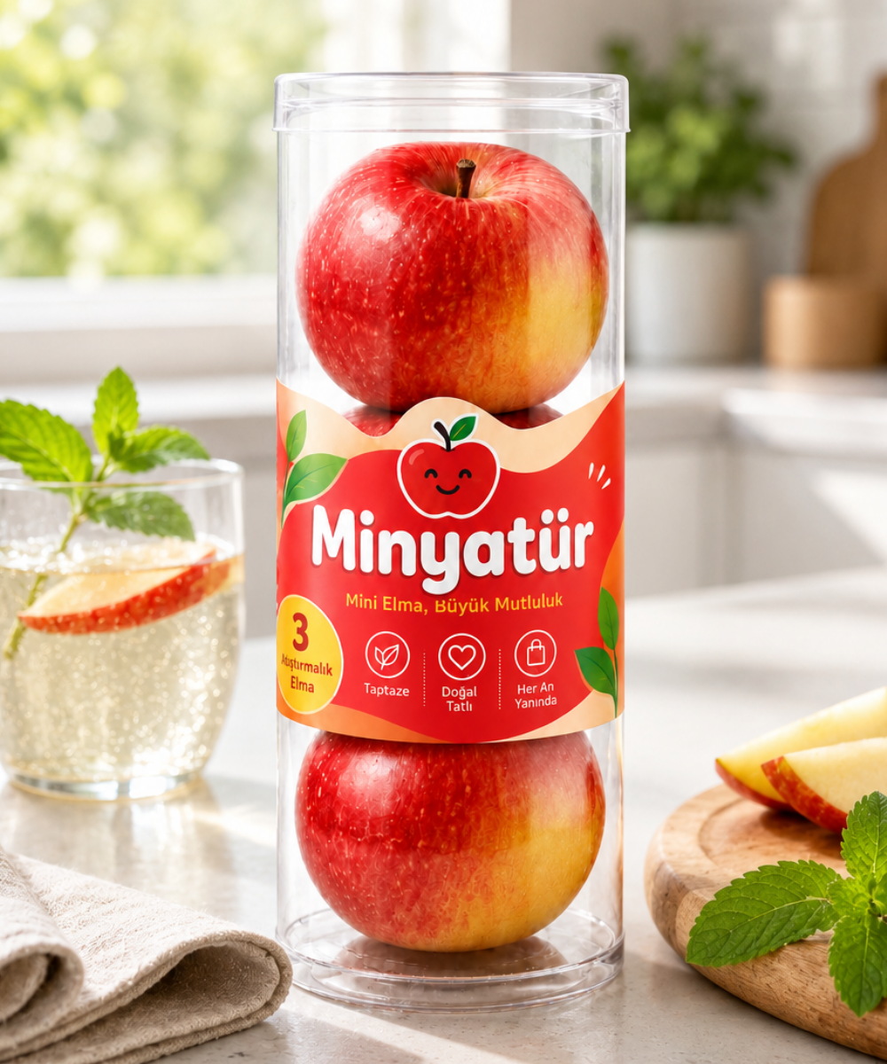 Minyatür Elma® Taptaze Atıştırmalık Paketi